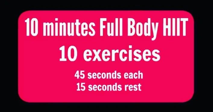 My Hiit Routine