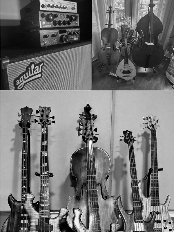 Ken Smith, Alembic, Eric Clemens, Fender, Oud, Cello and String Bass