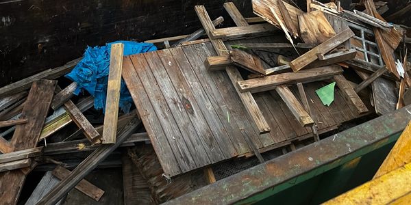 junk and trash dumped in houston texas