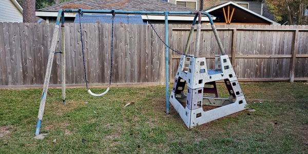 playground demolition in klein texas