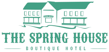 Logo of The Spring House Boutique Hotel.