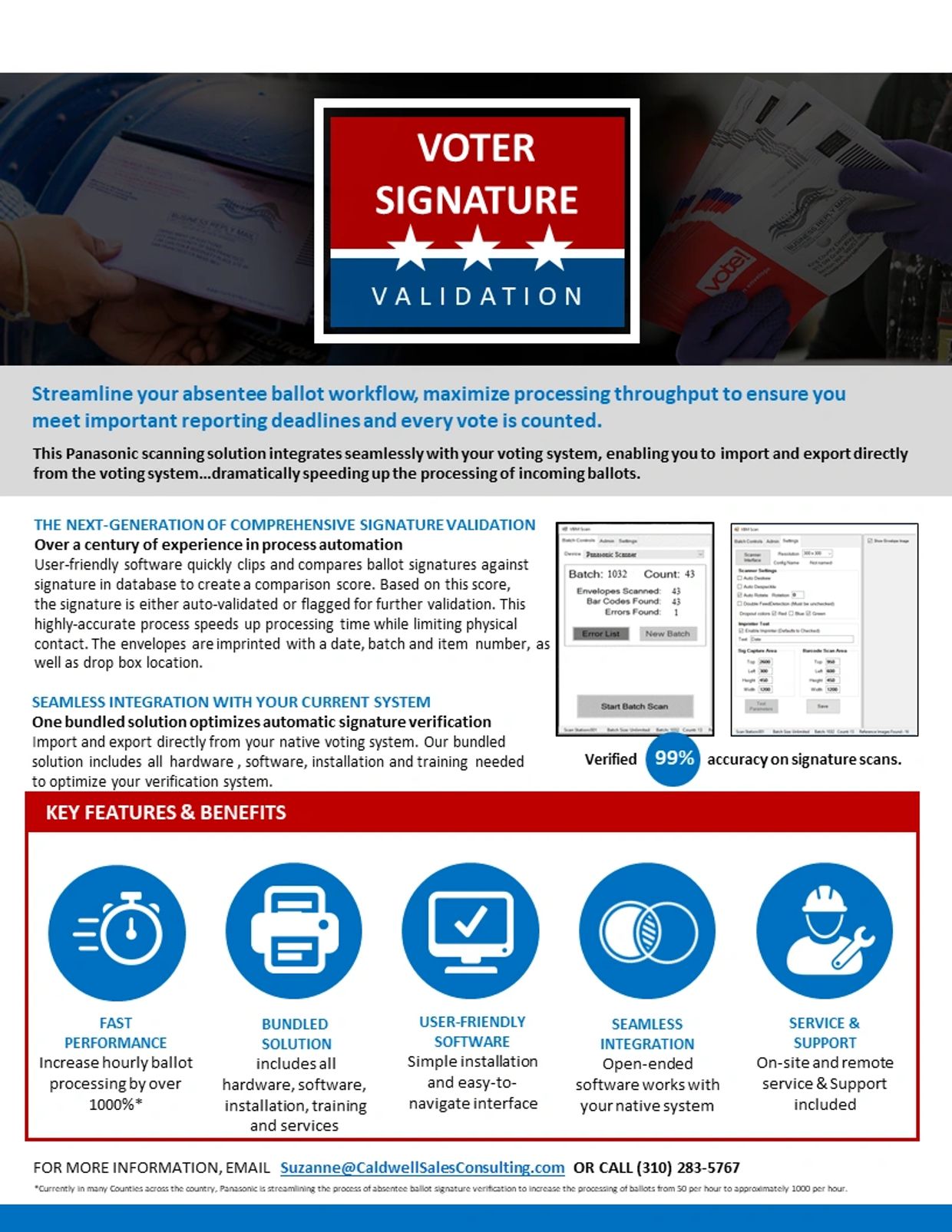 Voter signature validation