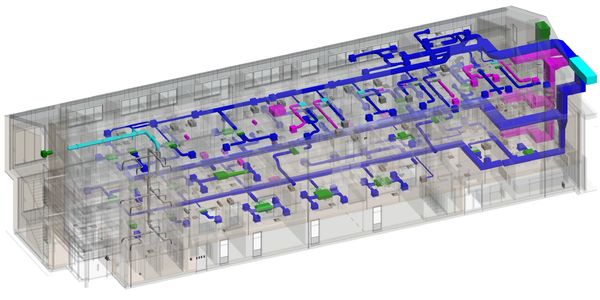 Modelo de instalaciones MEP