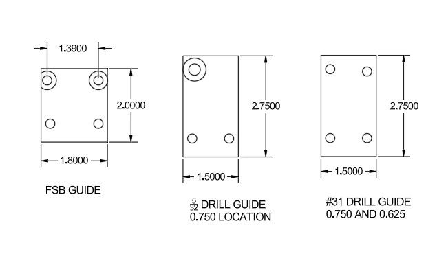 Module Option - Drill Guide Plates