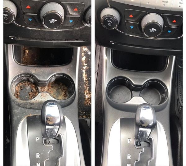 Cup holders cleaning 
