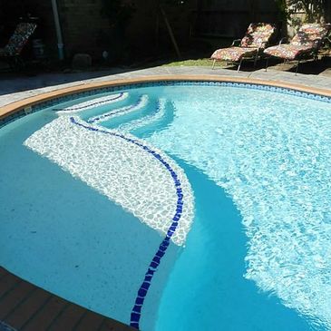 Residential pools need different care.  Check out this beautiful pool near Murrells Inlet, SC.