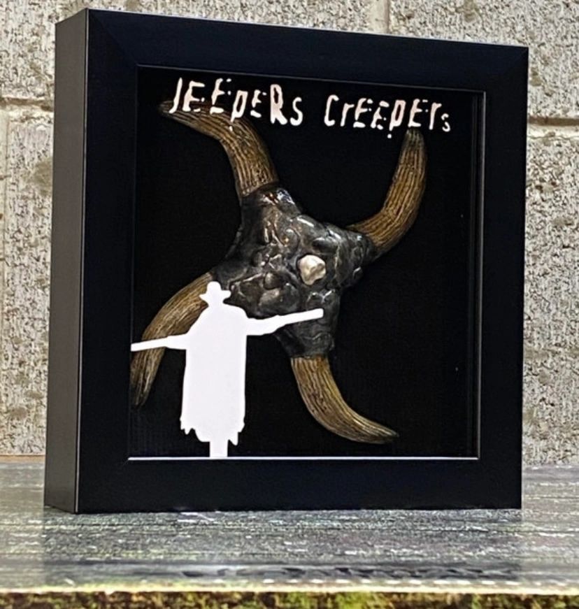 Jeepers Creepers Throwing Star Prop Display Hand Sculpted