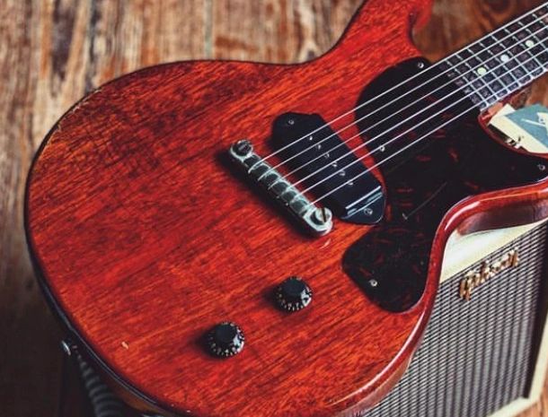 My first guitar, Gibson Les Paul Jr. Now a memory.