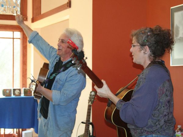 Small Potatoes perform at Arhaven House Concerts near Austin, TX