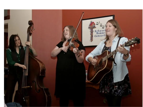 The Carper Family perform at Arhaven House Concerts near Austin, TX