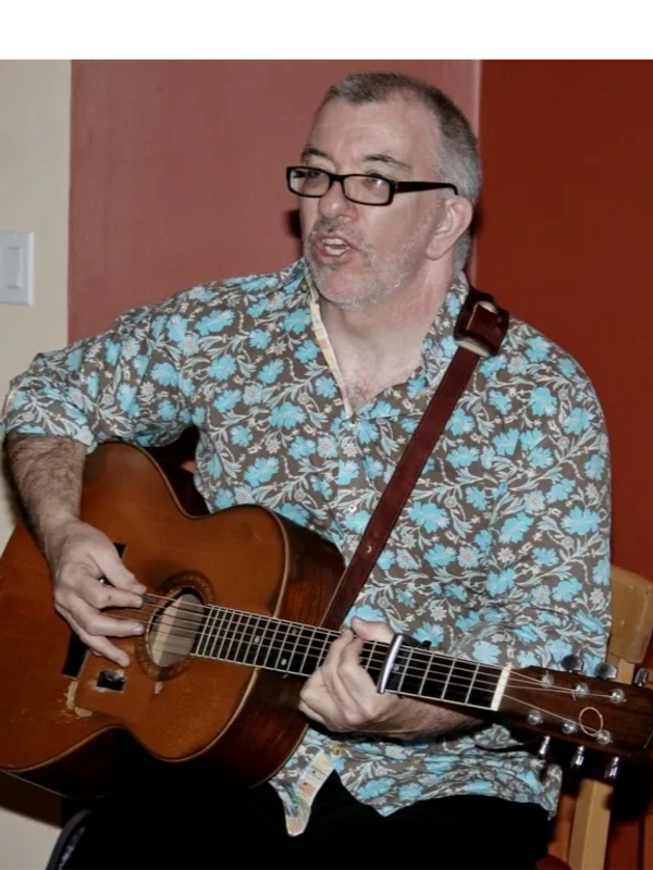 James Keelaghan performs at Arhaven House Concerts near Austin, TX