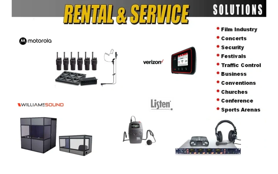 Rent Walkie-Talkie - 2-Way Radio - Motorola CP200 Portable Radio Rental –  Crossfire Pro AV Rentals