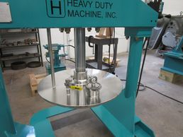 Heavy Duty Machine, Inc. discharge system (discharge press) for use with Ross HDM-40, DPM-40 mixers.