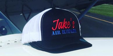Jake's Air Repair hats available for sale