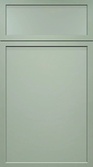 Cypress Green Slim Shaker Cabinet Door