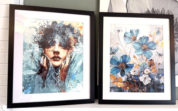 Learn color matching, brush control, blending, layering, detail, composition, coordination

