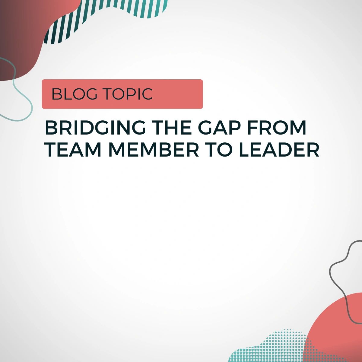 Team Member to Leader