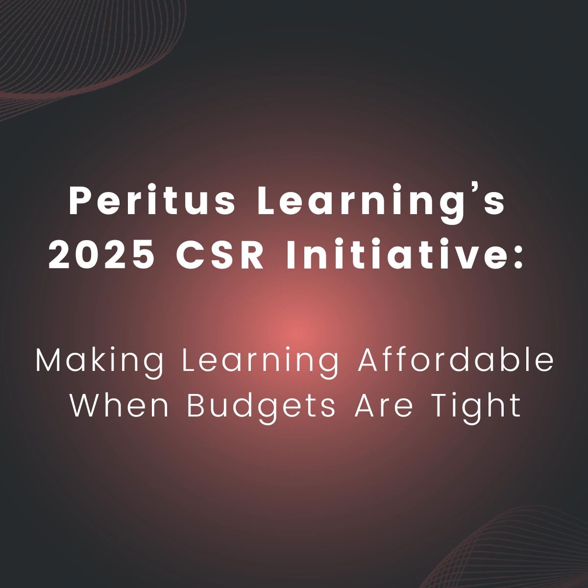 CSR Initiative
