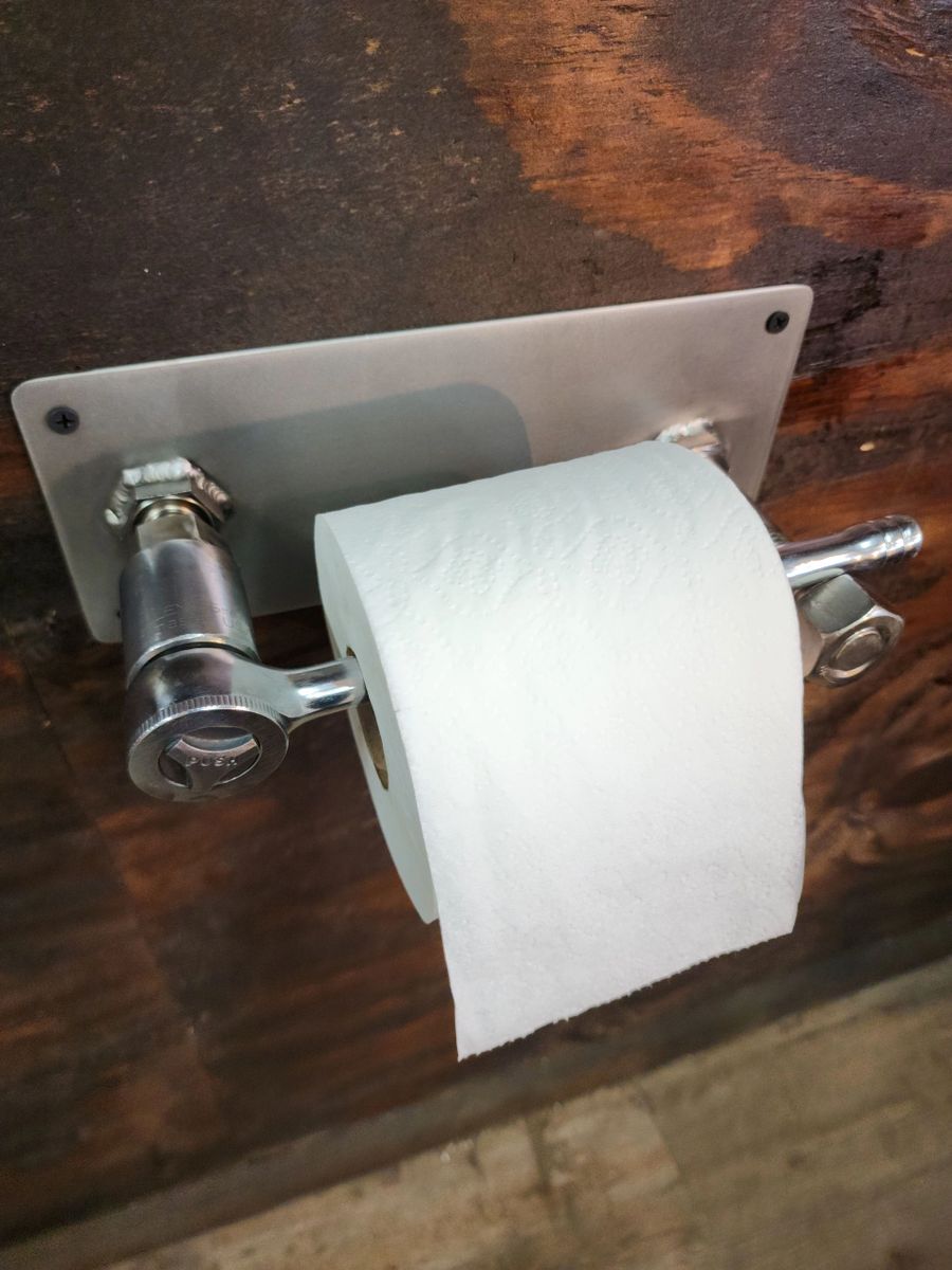 Socket Wrench Toilet Paper Holder