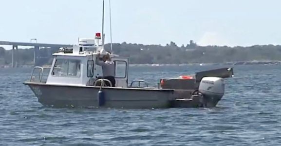 Stingray Counter UUV interceptor net. A non-lethal means to capture underwater threats in ports and harbours.