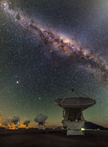 Band of Milky Way Galaxy. seen with several Atacama (Credit: ESO/B. Tafreshi(Credit: ESO/B. Tafreshi