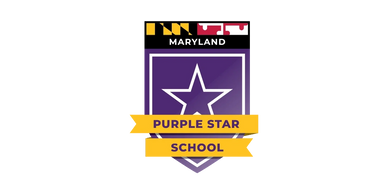 Logo of Maryland Purple Star Schools
