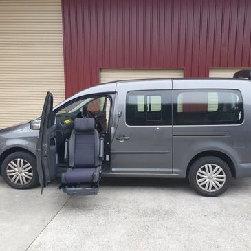 VW Caddy with Turny Evo