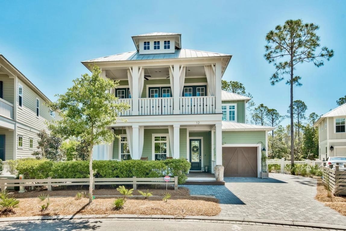 Watercolor Seaside House for Sale near Santa Rosa Beach Florida
