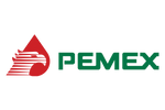 Logo of PEMEX, Mexico's state-owned petroleum company.
