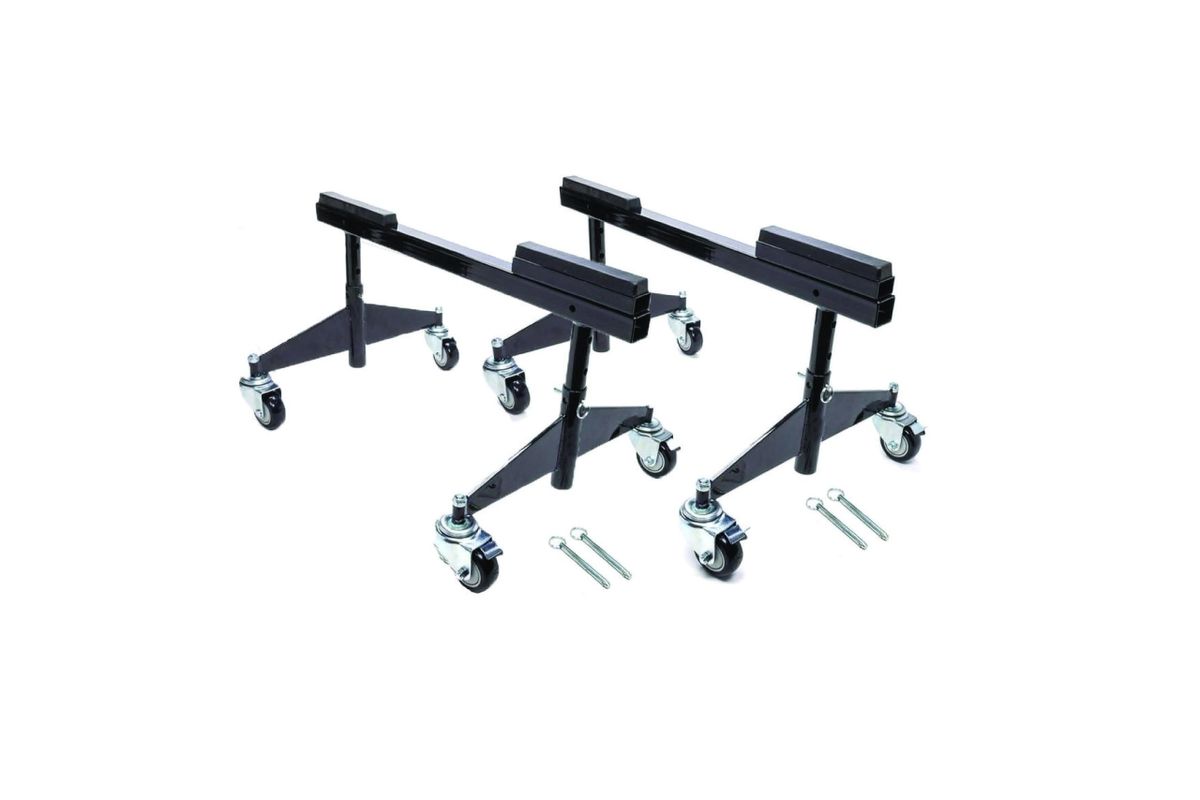 Allstar Chassis Dollies with Support Tabs ALL10626 Allstar Chassis Dollies with Support Tabs ALL10626