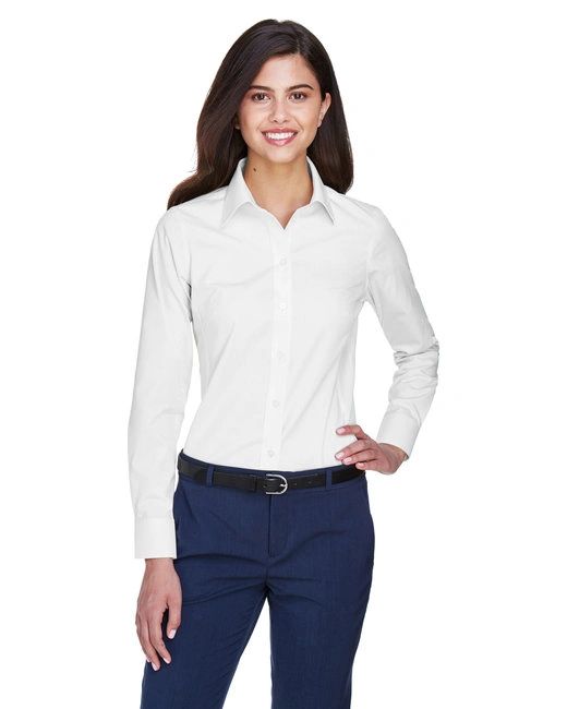 Devon & Jones Ladies' Crown Woven Collection™ Solid Oxford