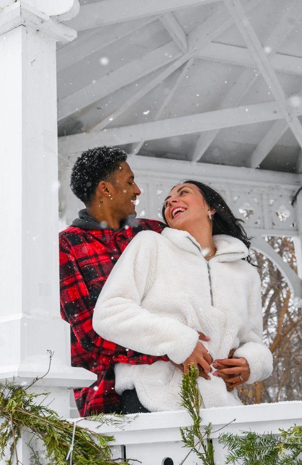 Christmas Mini Session In Northern Michigan