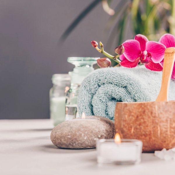 Collection of spa items
