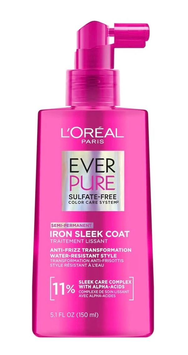 L'Oréal Ever Pure Sulfate-Free Iron Sleek Coat.
