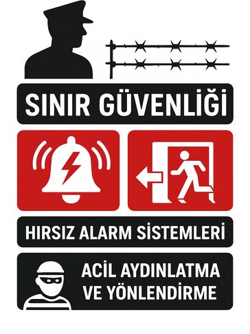 sınr güvenliği alarm sistemleri