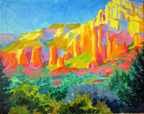 Sedona painting.