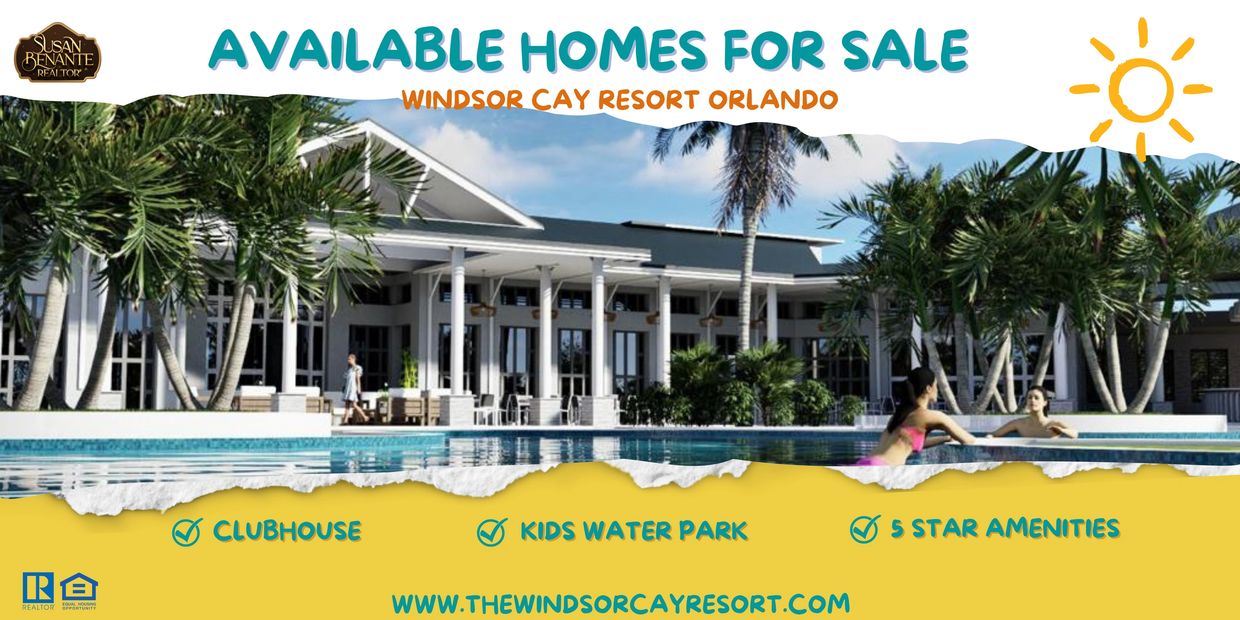Windsor Cay Resort in Clermont FL - available homes for sale