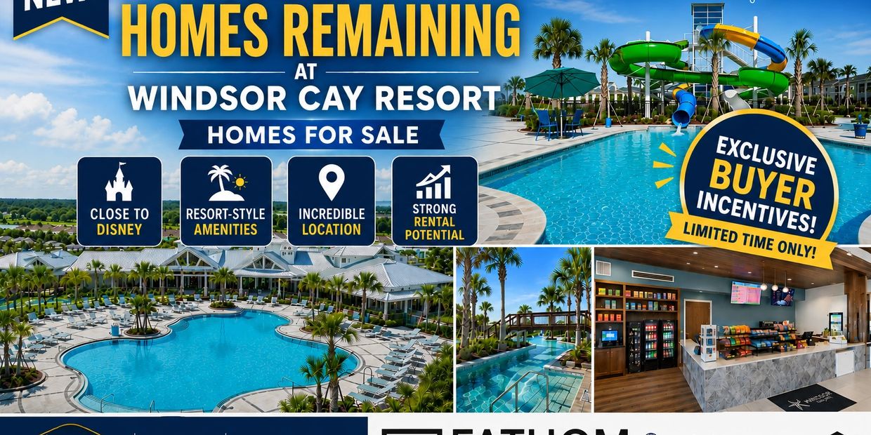 Windsor Cay Resort Short Term Rental Airbnb Homes For Sale near Disney Orlando FL