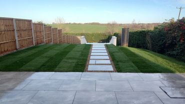 Soft Landscaping carried out on behalf of Hills Building Development ltd - Suffolk 2025