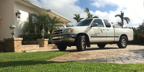 customers house by west Florida sprinklers inc