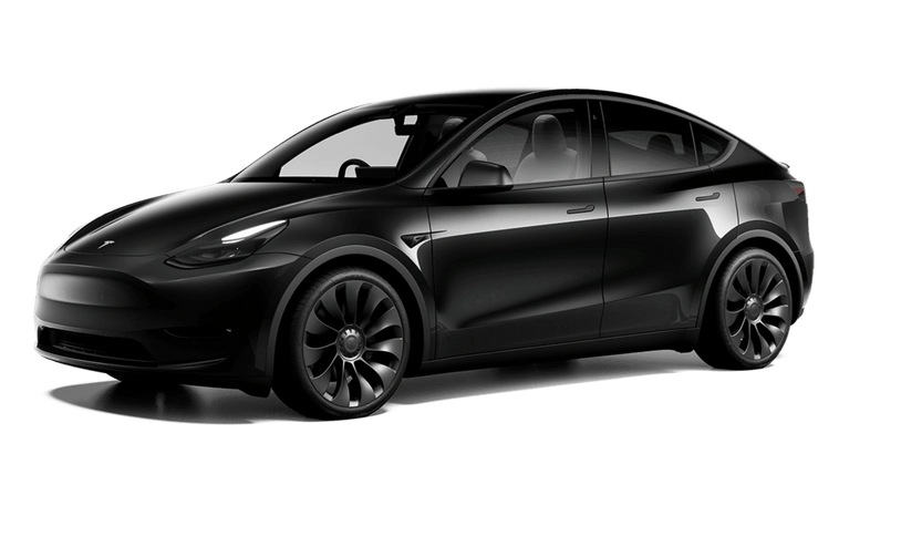 2023 Black Tesla Model Y