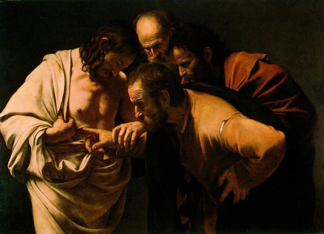 doubting thomas matthew thompson gonzo journalism caravaggio