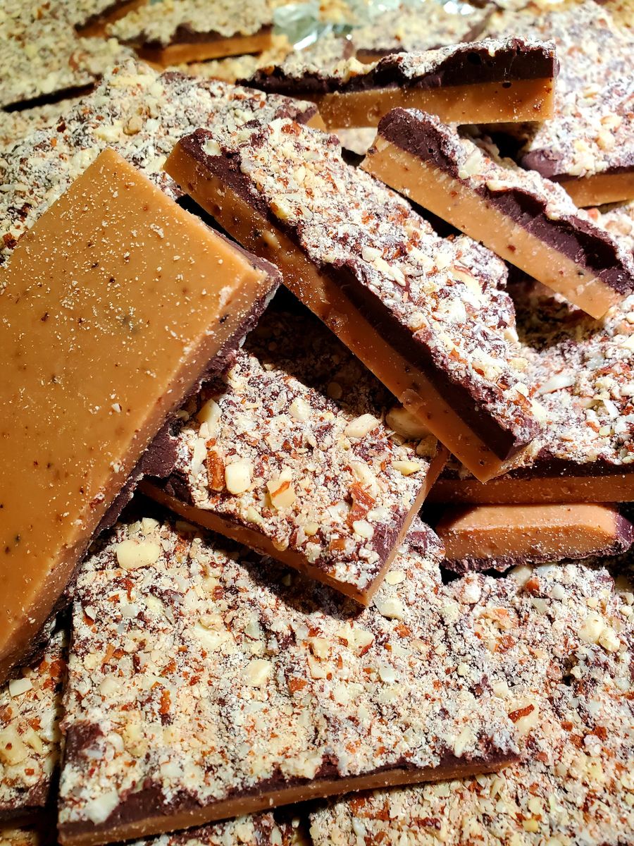 Sicilian Orange Toffee