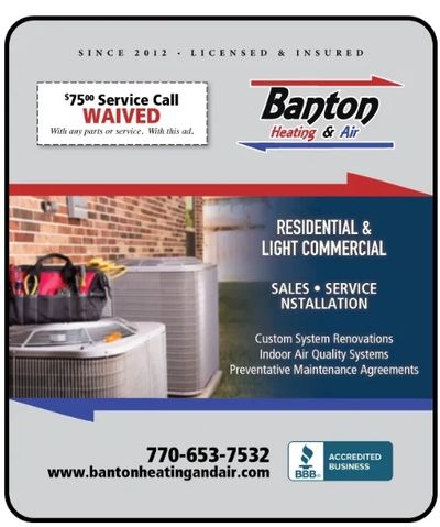 Heating and Air in Griffin Banton 