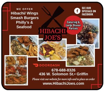 hibachi Joe's in Griffin