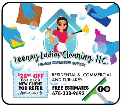 Cleaning Service Looney Ladies Griffin