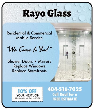 Glass Repair in Griffin Rayo