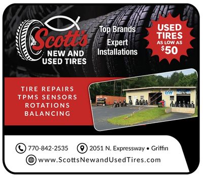 Scott's New and Used Tires in Griffin 