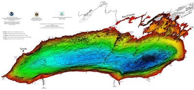 Lake Ontario Bathymetry