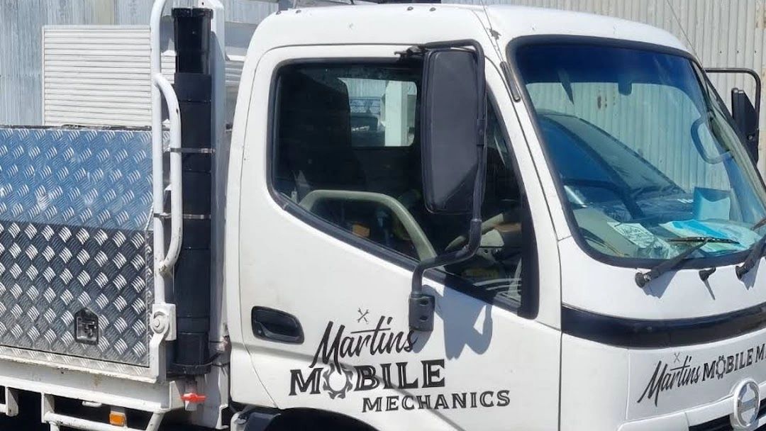martins mobile mechanics nowra work truck